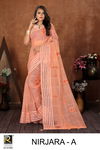 Ronisha Nirjara New Fancy Designer Ethnic Wear Silk Saree Collection